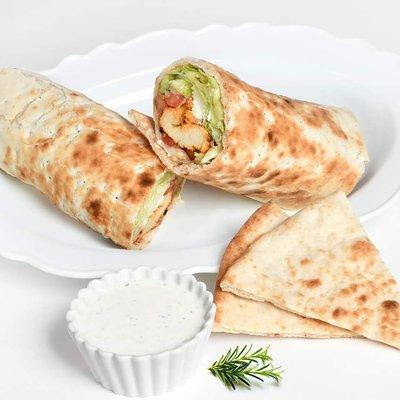 Chicken kabob sandwich