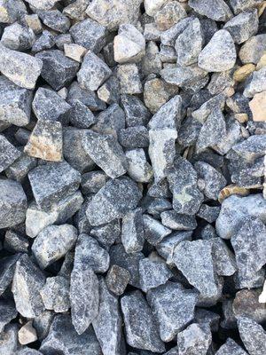 3/4 Gravel and 1 1/2 Gravel - $60 a yard
Usually used for Septic(drains), mud, and decorative