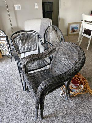 Wicker set for sale