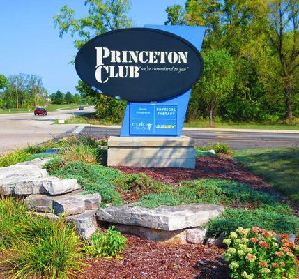 Business photo. Princeton Club sign.