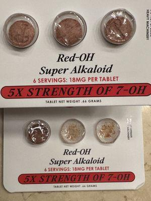 Top = how the tablets are supposed to be. Crisp and dry. Purchased at old 41 location. Bottom = moisture damaged, mush tab from canton rd.