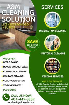 A&M Cleaning Solution LLC