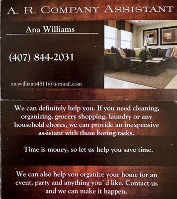 A R Company Assistant