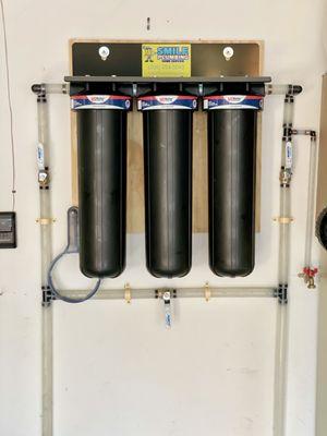 3 Stage Whole Home Filtration System! :)