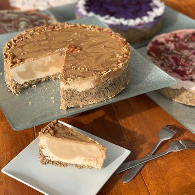 100% Plant Based
Decadent Raw Vegan Cheesecakes