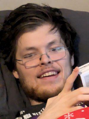 Right at Home paraplegic patient who loves life because he receives the best care. This smile shines brightly for one specific reason, RAH.