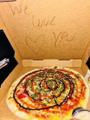 14" Beef Pho Shizzle Pizza