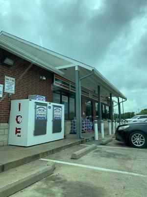 Front entrance to the store