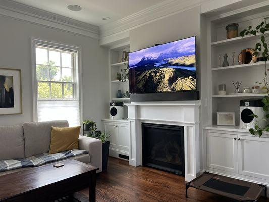 Living room media system