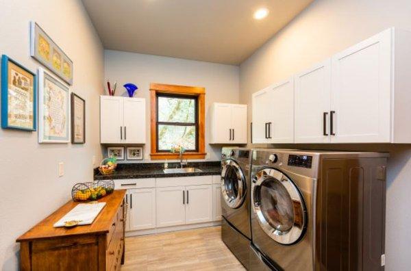 Waterproofing to achieve a dry clean mold free basement.