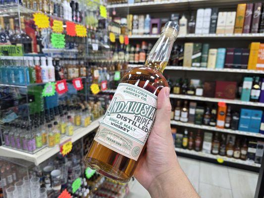 Andalusia Whiskey Co. Triple-Distilled at World Liquor.