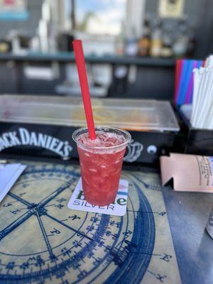 Fresh watermelon crush