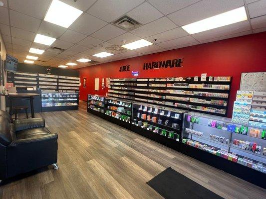 Interior - vape shop overview