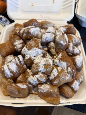 Fresh fried dough