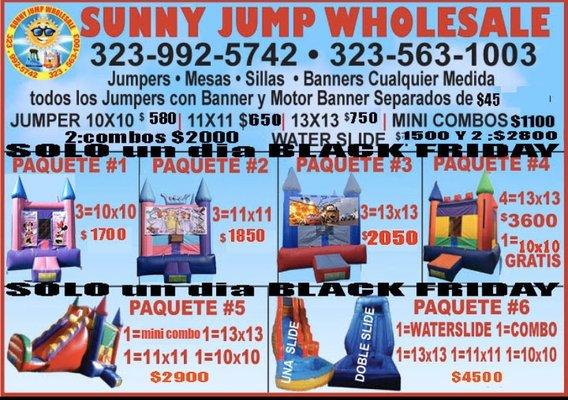 Especial de viernes negro ya pueden aser su pedido mas información (323)992-5742. (323)563-1003