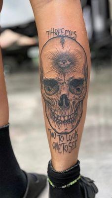 Once in a Blue Moon Tattoo