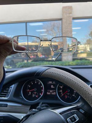 Now straightened and lenses in tact. Thanks Daniel!