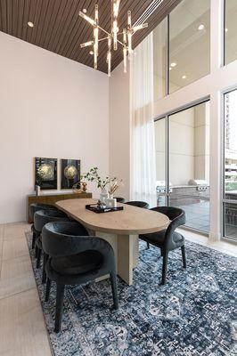 Social Lounge Dining Area