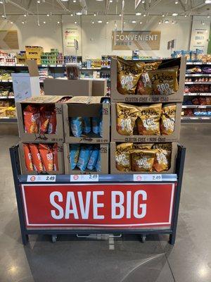 You can buy Lays or Wise ( name brand chips ) for this price at local grocery stores