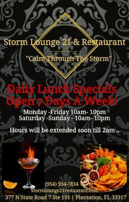 Storm Lounge 21 & Restaurant
