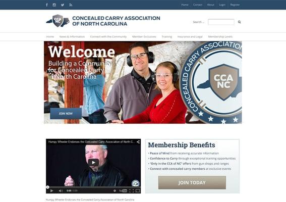Concealed Carry Association of NC Website