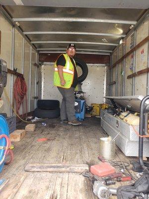 Cambio de neumáticos