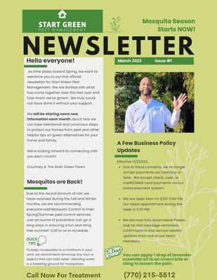 Start Green Pest Management