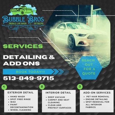 Bubble Bros Mobile Car Wash & Detailing