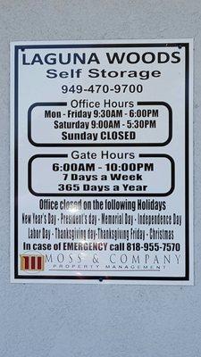 Laguna Woods Self-Storage