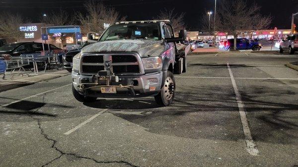 Parking etiquette.
