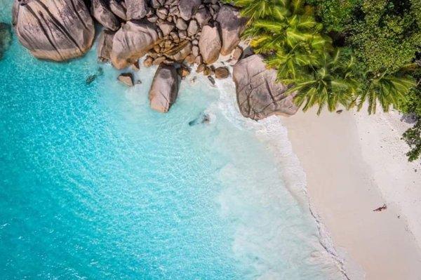 A bird's-eye view of a beach that's waiting for you to find it, in the #Seychelles.
.
.
#CTGTravel #SeeTheWorld #Africa #TheTravelPeeps