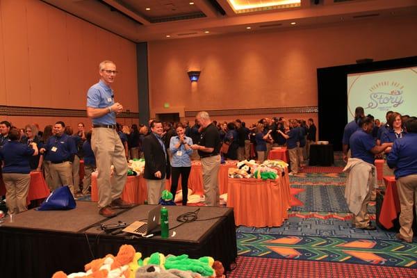 A huge Rescue Buddies event