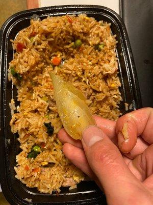 Spicy fried rice