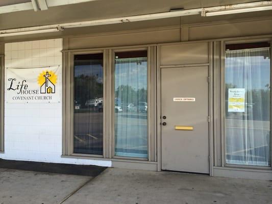 Front entrance