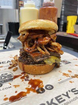 Nunchuck-The Nunchuck Norris Cheeseburger