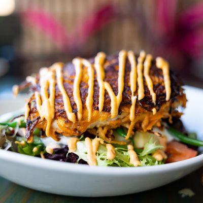 Sweet Potato Crusted Fish