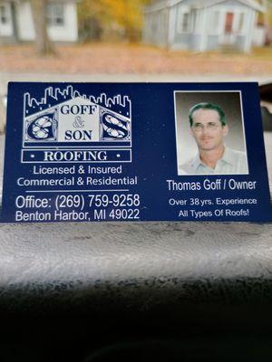 Goff & Son Roofing