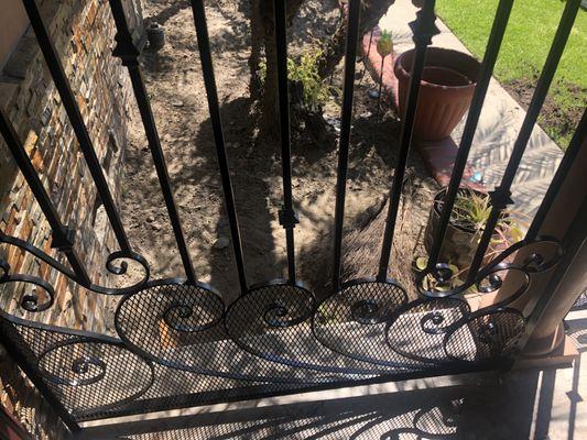 A door frame we designed