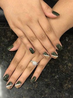 Green and Gold by Tracy