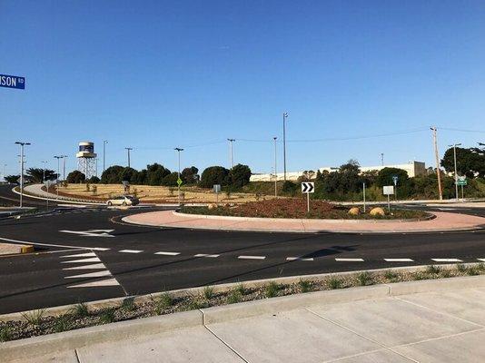 8th and Intergarrison Roundabout: Pavement, Geotechnical Design, and Construction Observation.