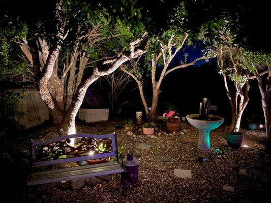 Exterior Landscape Lighting