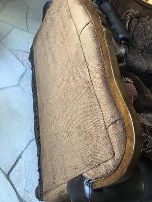 2x 3 seater sofa needs reupholstering