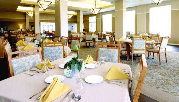 Dining Room at Brecon Village