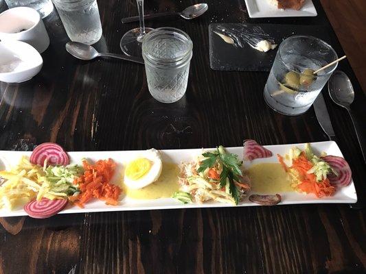 Crab salad extraordinaire!