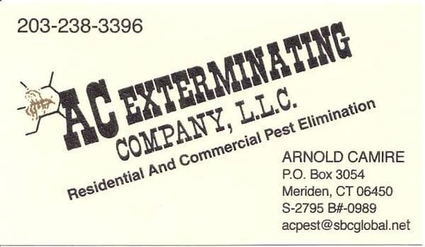 Ac Exterminating Company L.L.C.