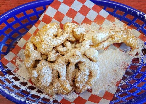 Mini funnel cake