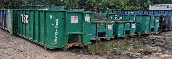 TSC Roll-Off offers 24 hour turn around service on most local projects with advanced notice