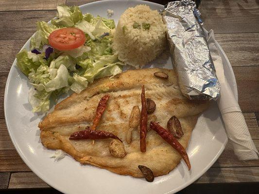 Filete Al Olivo ($18). 3/1/2024