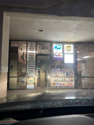 Closed at 6:55. Unable to retrieve my package.