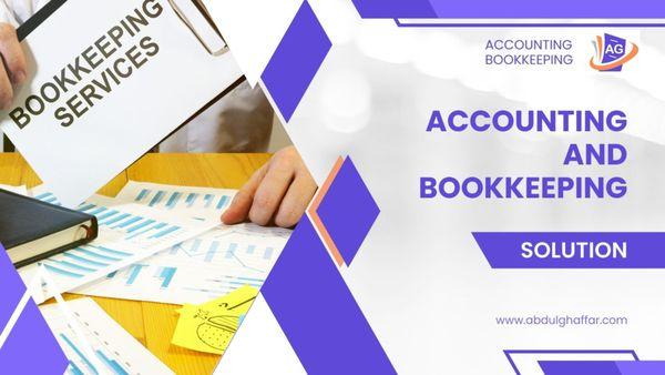Accounting & Bookkeeping services for small businesses